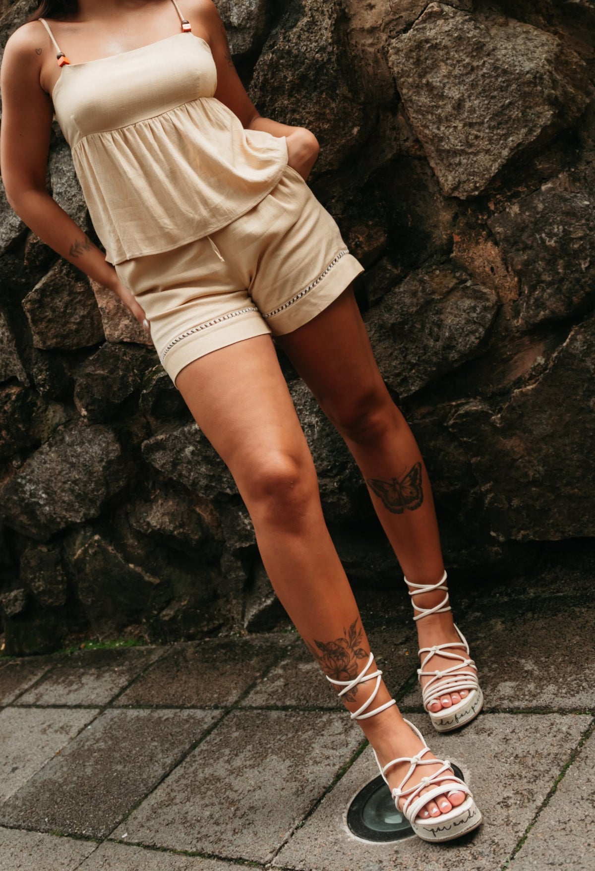 Short Nat Linho